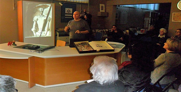 Bastia : Don Quichotte de la Mancha à la bibliothèque centrale