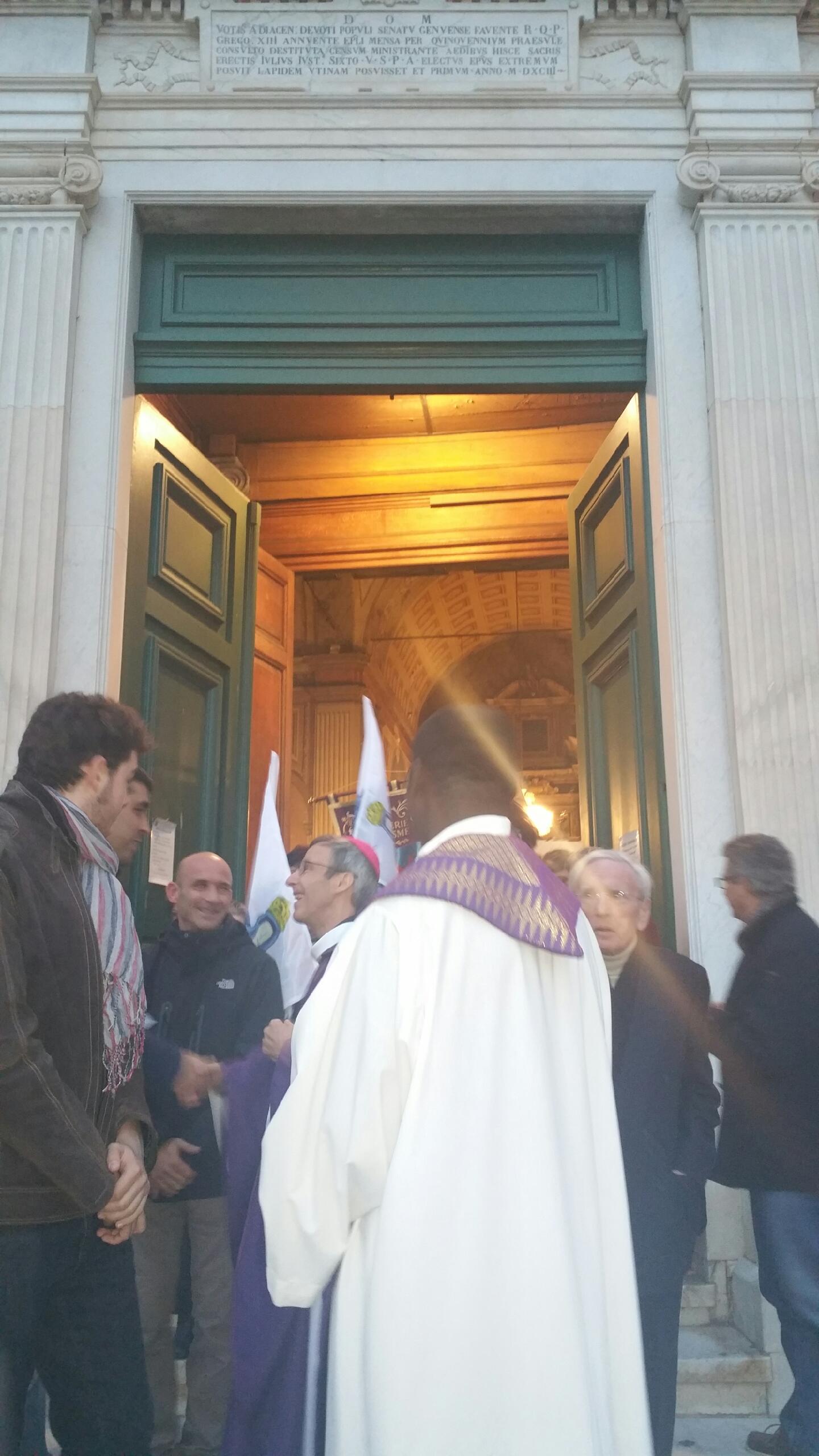 L’ouverture de la porte sainte à la Cathédrale d’Ajaccio