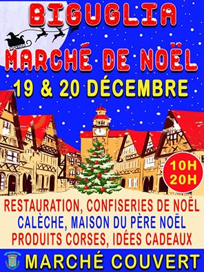 Le deuxième marché de Noël samedi et dimanche à Biguglia
