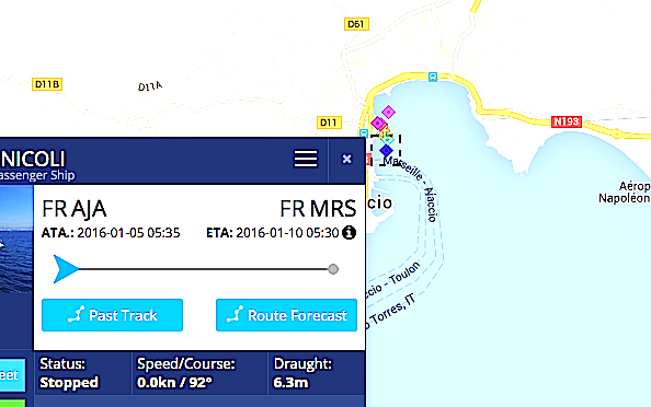 Le "Girolata" a pris la mer. Le "Jean-Nicoli" bloqué à Ajaccio. Et le "Stena Carrier"…