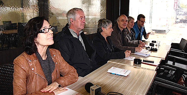 La LDH Corsica lors d'une récente conférence de presse