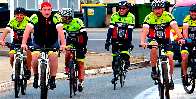 L’Association « Adrien Lippini, Un Vélo, Une Vie » aux côtés des Jeunes Sapeurs-Pompiers de la Plaine