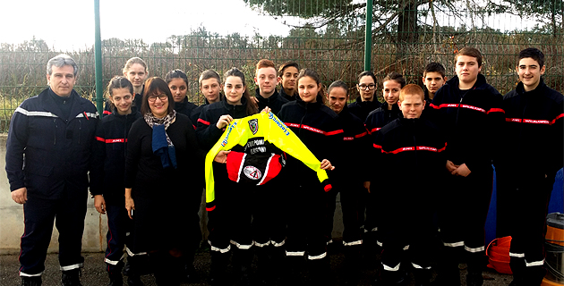 L’Association « Adrien Lippini, Un Vélo, Une Vie » aux côtés des Jeunes Sapeurs-Pompiers de la Plaine