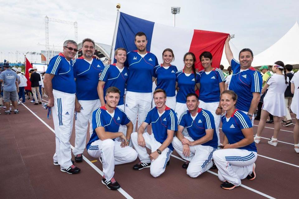 Michæl Sanna avec l'équipe de France aux JO ? (Photos Dr)