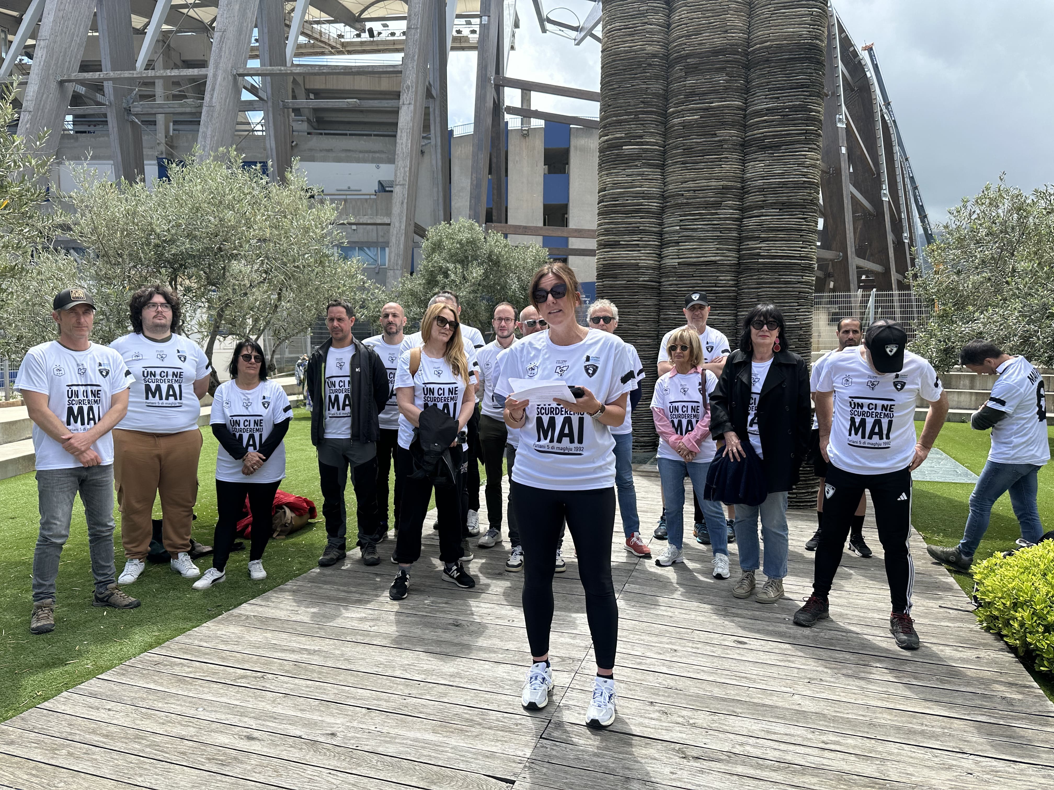 Furiani : 150 jeunes footballeurs en marche pour les victimes du 5 mai