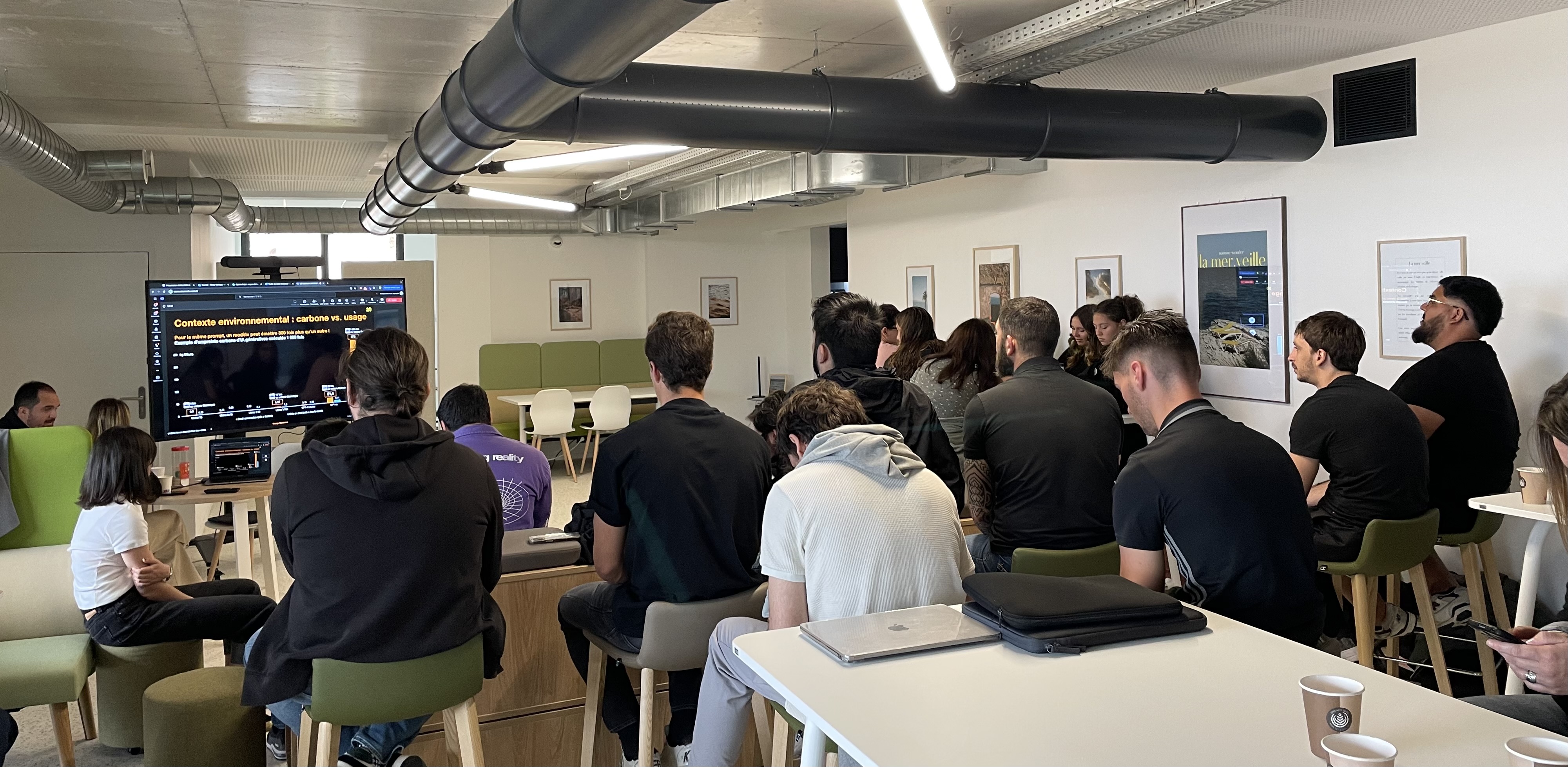 le premier jour du challenge