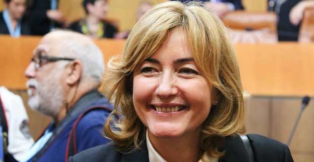La présidente sortante de la Fédération de Haute-Corse des Républicains, Stéphanie Grimaldi, maire de La Porta et conseillère territoriale, en lice pour un second mandat. Photo Marcu-Antone Costa.