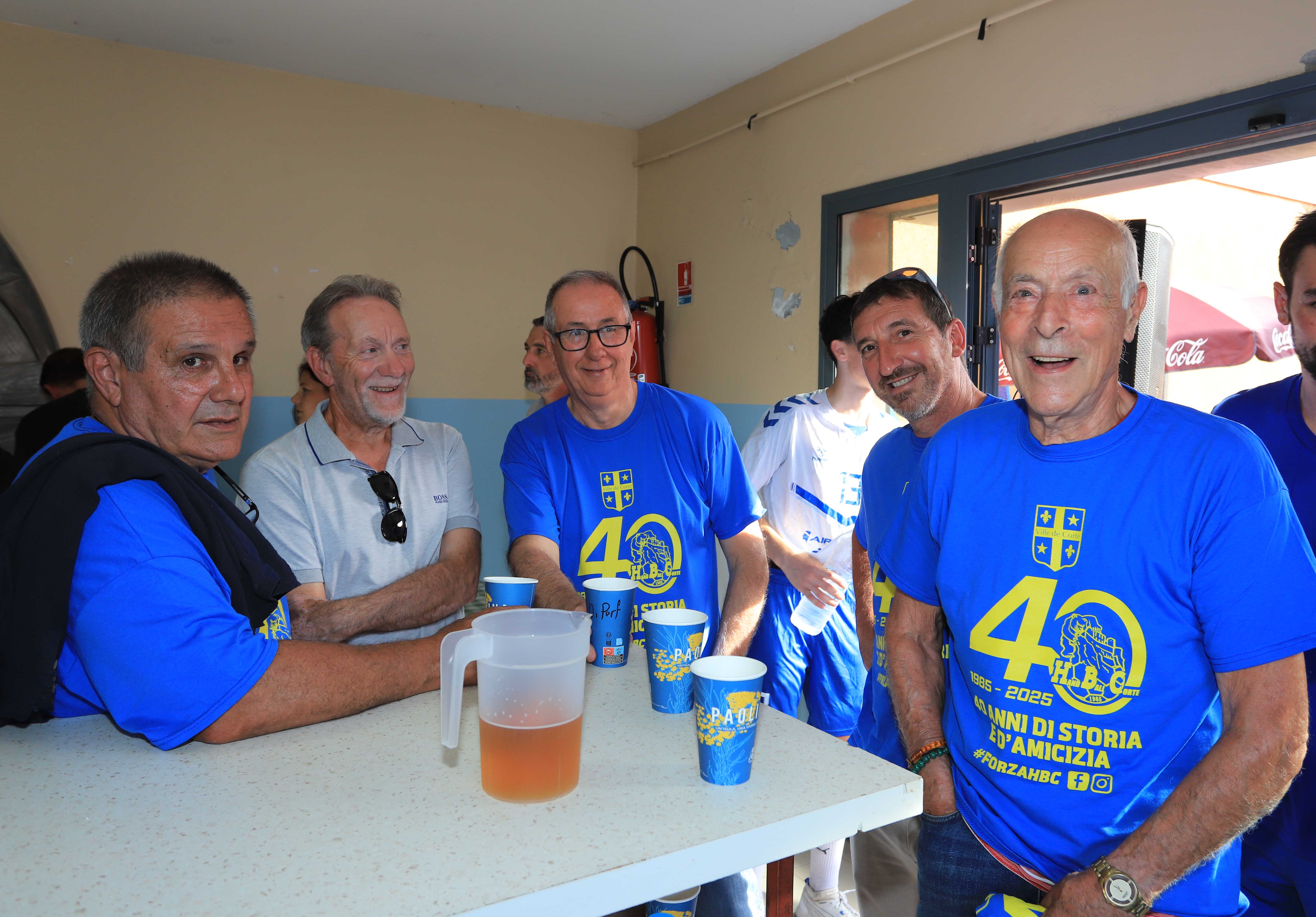 EN IMAGES - La grande famille du Hand Ball Corte s’est retrouvée au Cosec