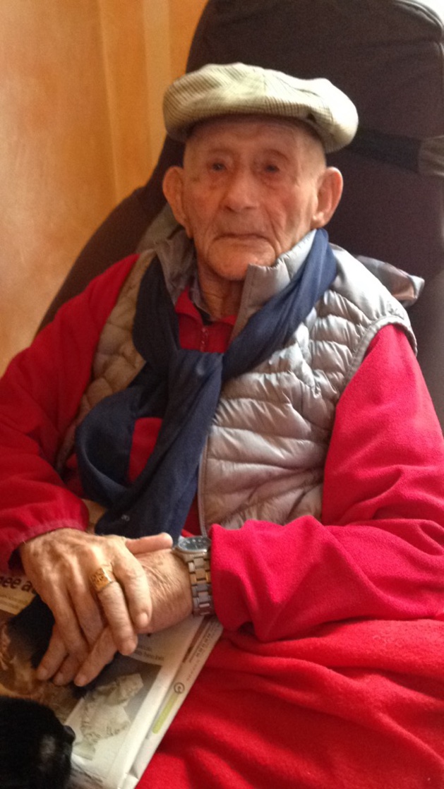 Le doyen de Zilia, François Santelli, a fêté ses 102 ans 