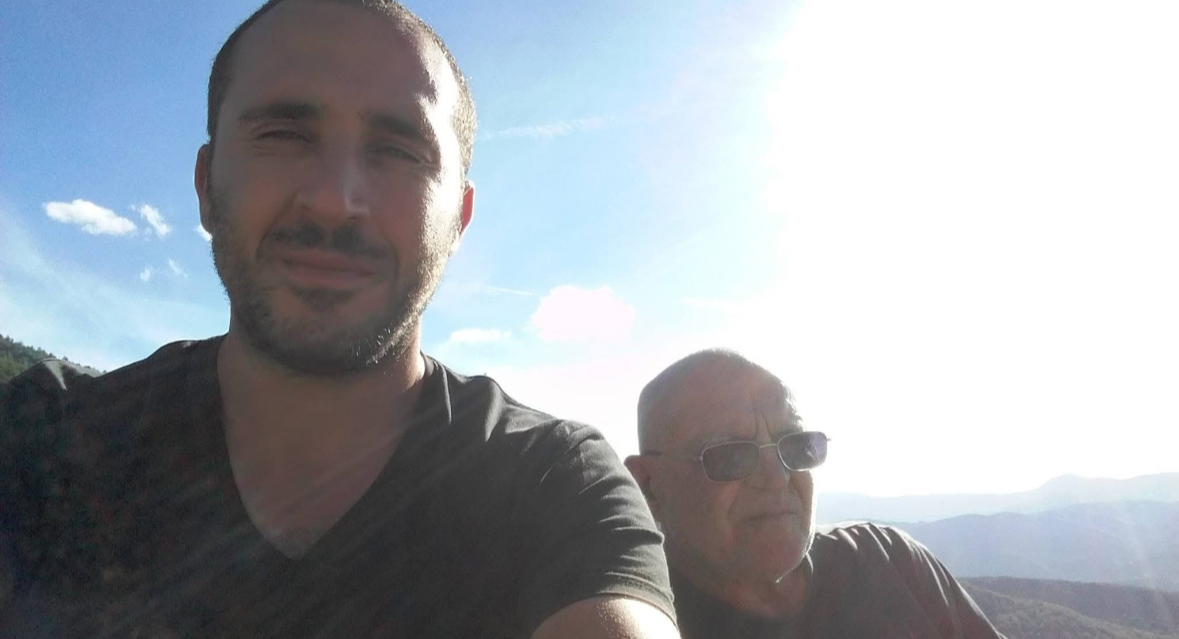 Christophe Piazza et son père