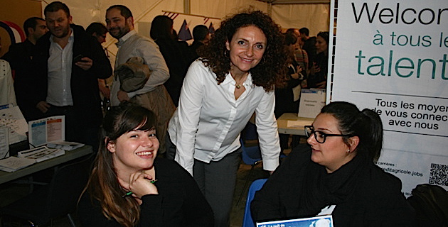 Martine Castellani, en charge du service apprentissage à la CCI2B