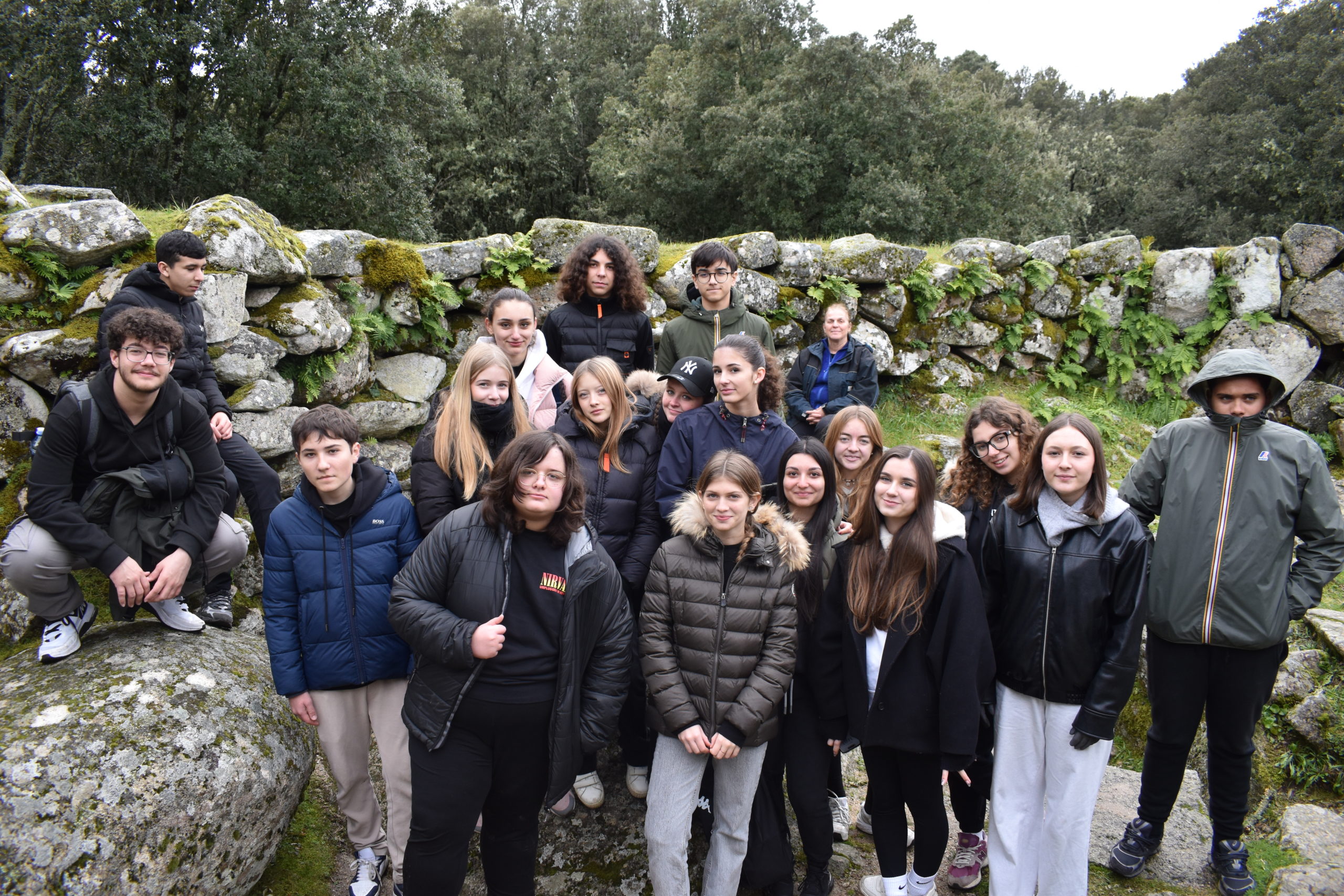 Les lycéens porto-vecchiais se sont rendus en janvier à Cucuruzzu. Dans la classe, seuls trois sur vingt-deux y étaient déjà allés.