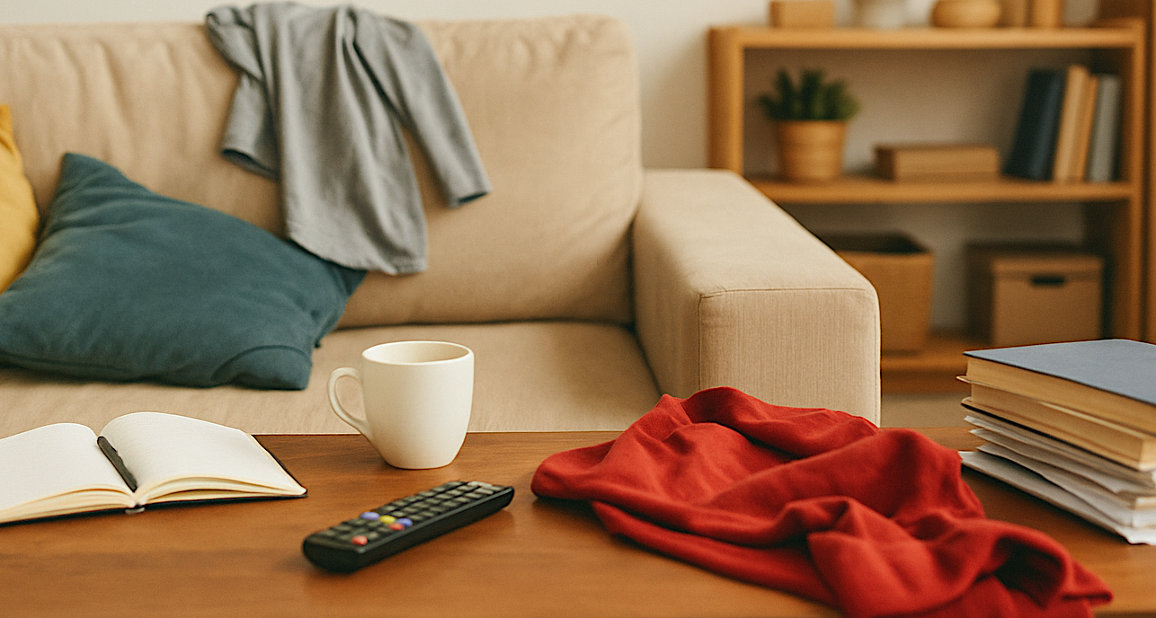 Pourquoi votre maison semble toujours en désordre – et comment y remédier facilement ?