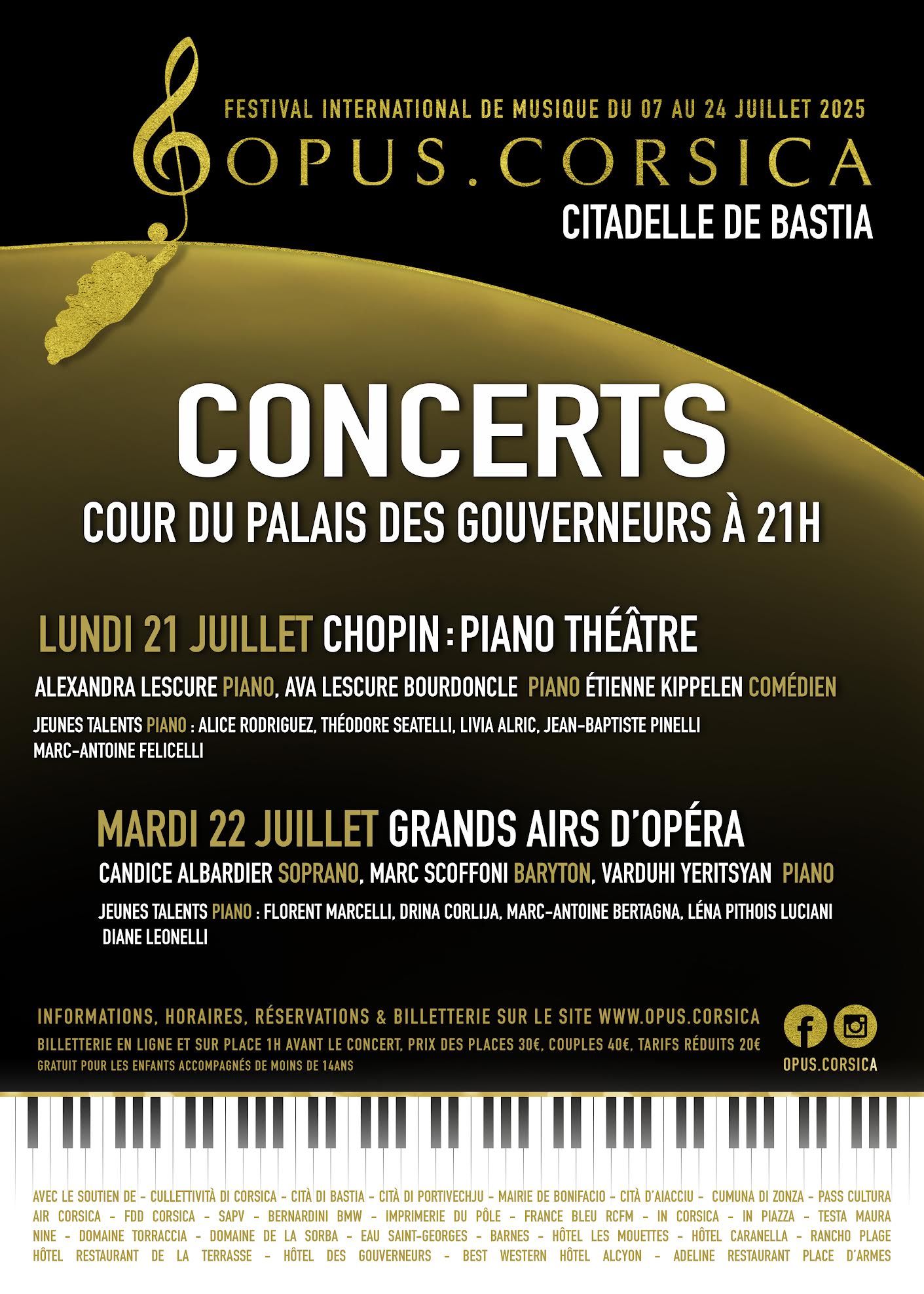 Opus Corsica 2025 : la musique classique en itinérance dans toute l’île