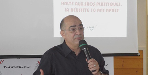 Serge Orru : "Malgré l'exemple corse, les sacs plastiques traînent toujours dans le reste de le France"