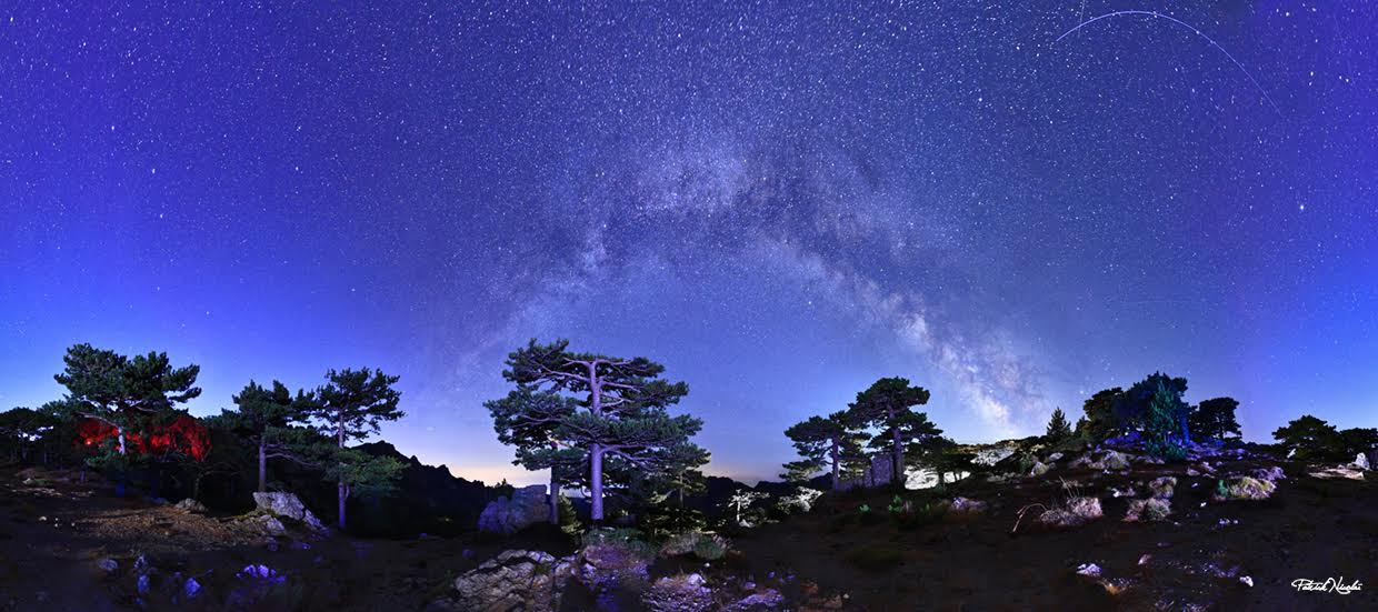 A màghjina : L’arcu celeste chì accarezza Bavella