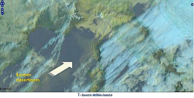 Pollution : Poussières désertiques sur la Corse