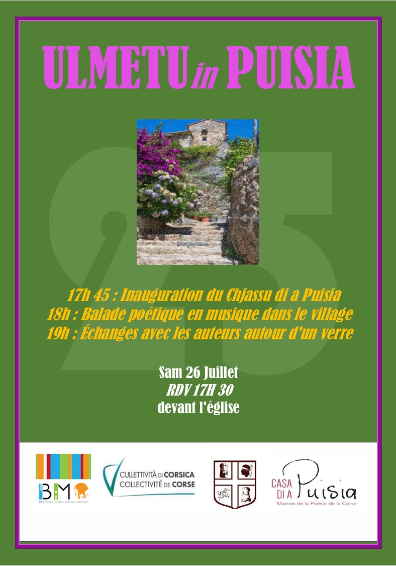 Olmeto : Les sentiers de la poésie gagnent du terrain en Corse