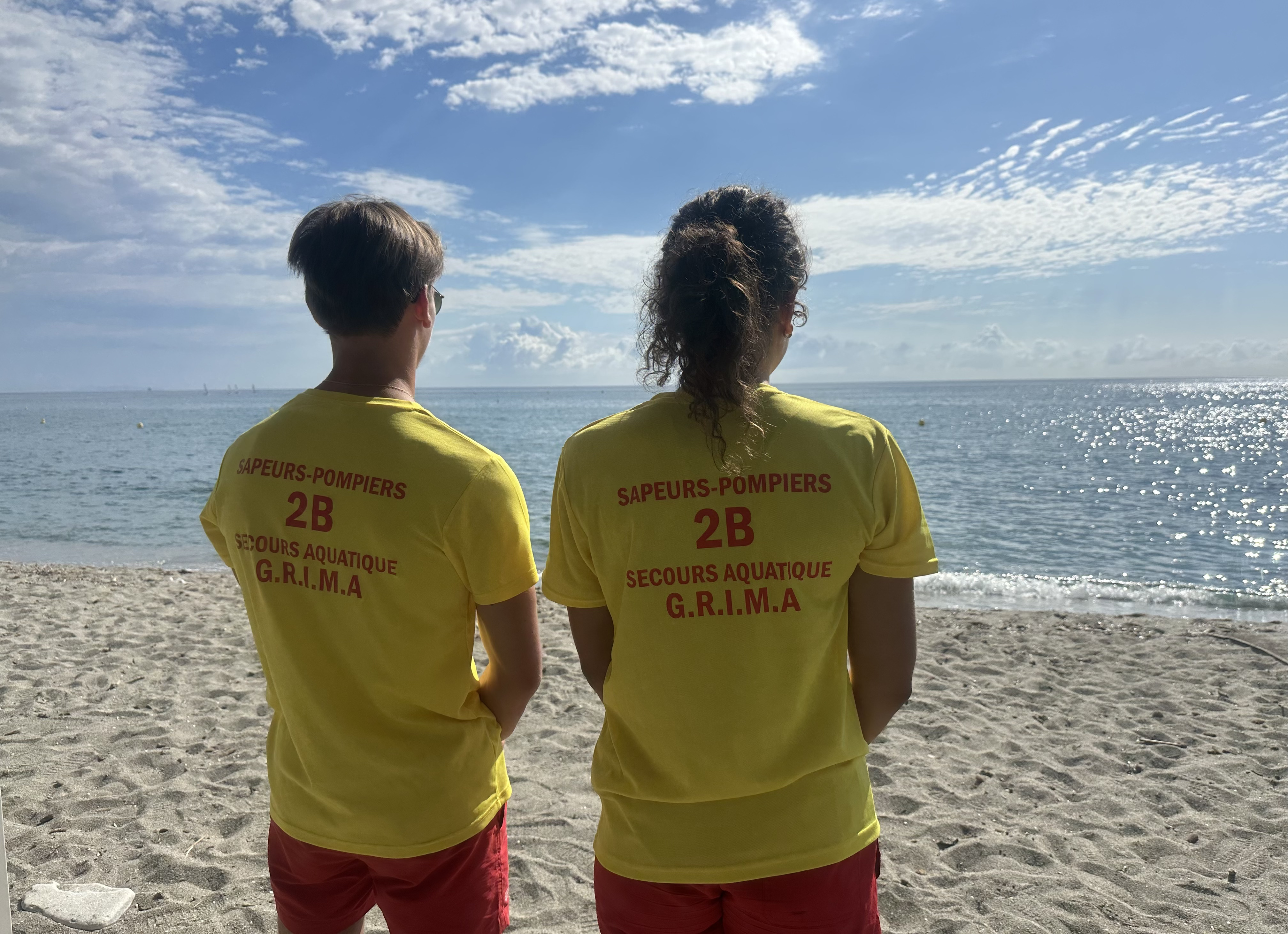 Sur les plages de Haute-Corse, les sapeurs-pompiers volontaires assurent la sécurité des baigneurs