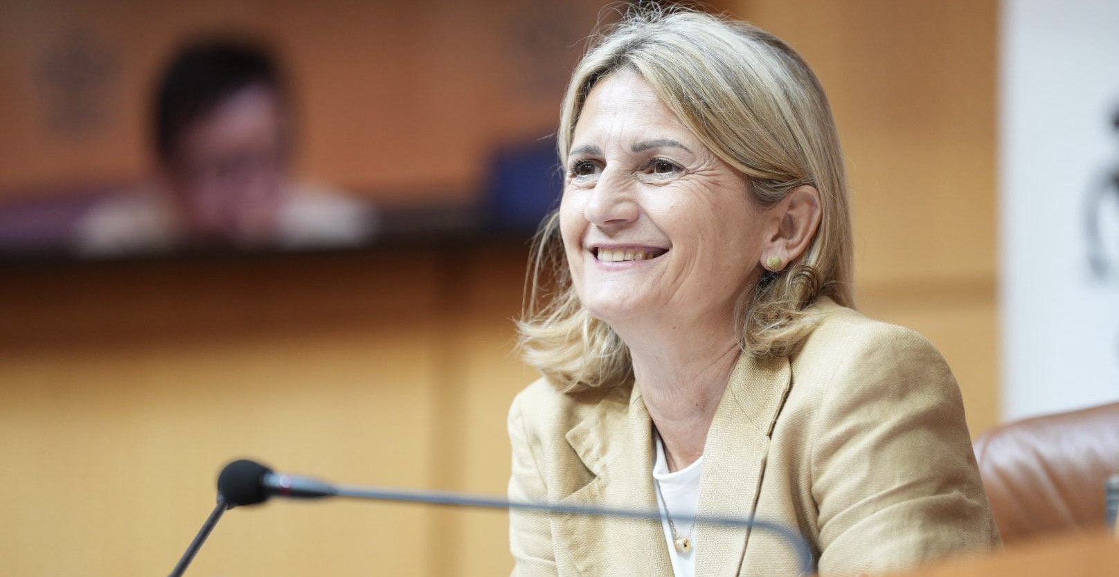 Nanette Maupertuis, présidente de l'Assemblée de Corse. Crédit photo Paule Santoni.