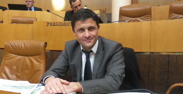 Jean-Félix Acquaviva, conseiller exécutif et président de l’Office des transports de la Corse (OTC).