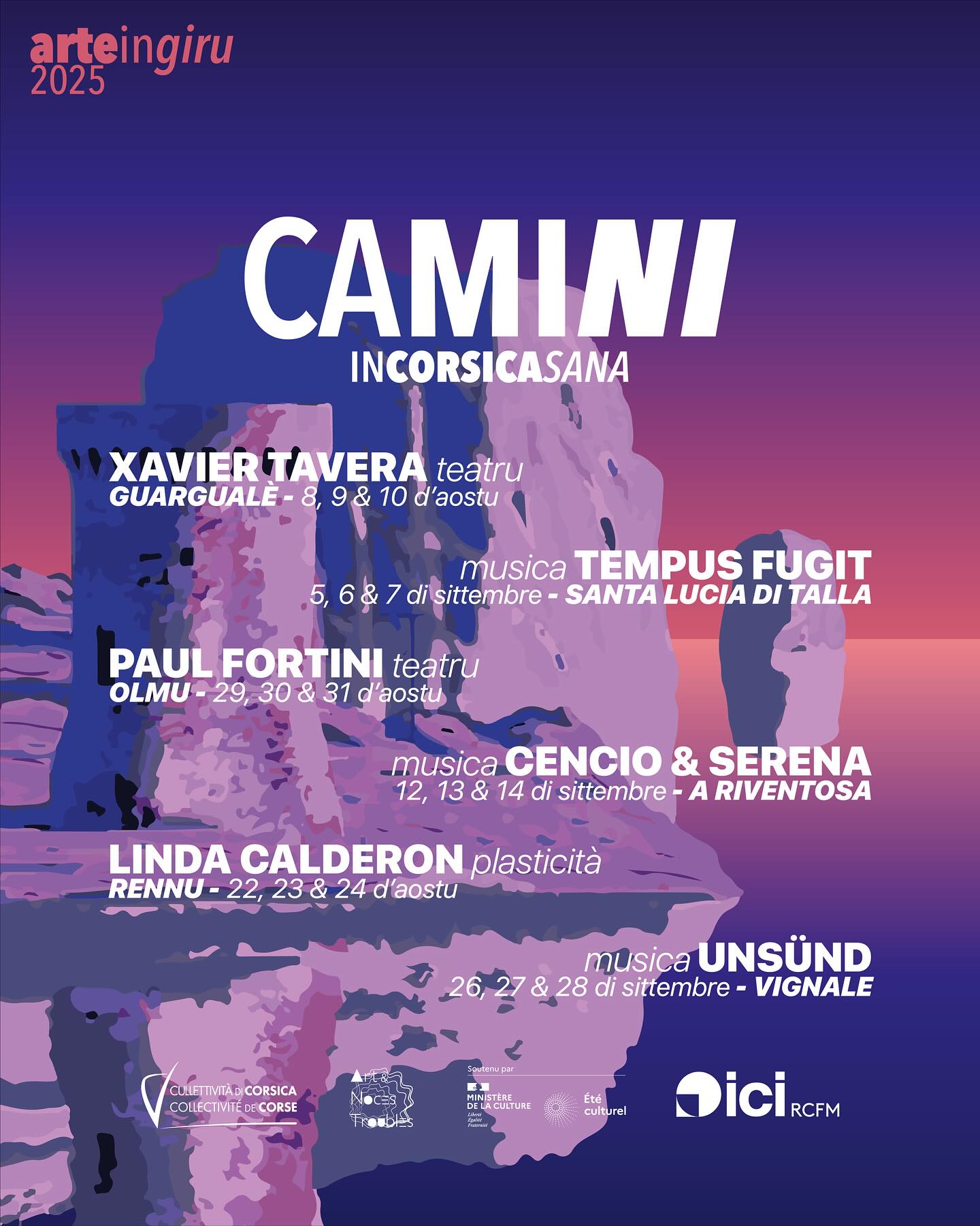 Camini : deux mois de créations artistiques dans les villages corses