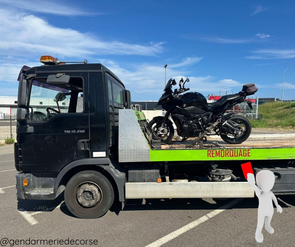 Borgo : Un motard contrôlé à 207 km/h sur la RT 11