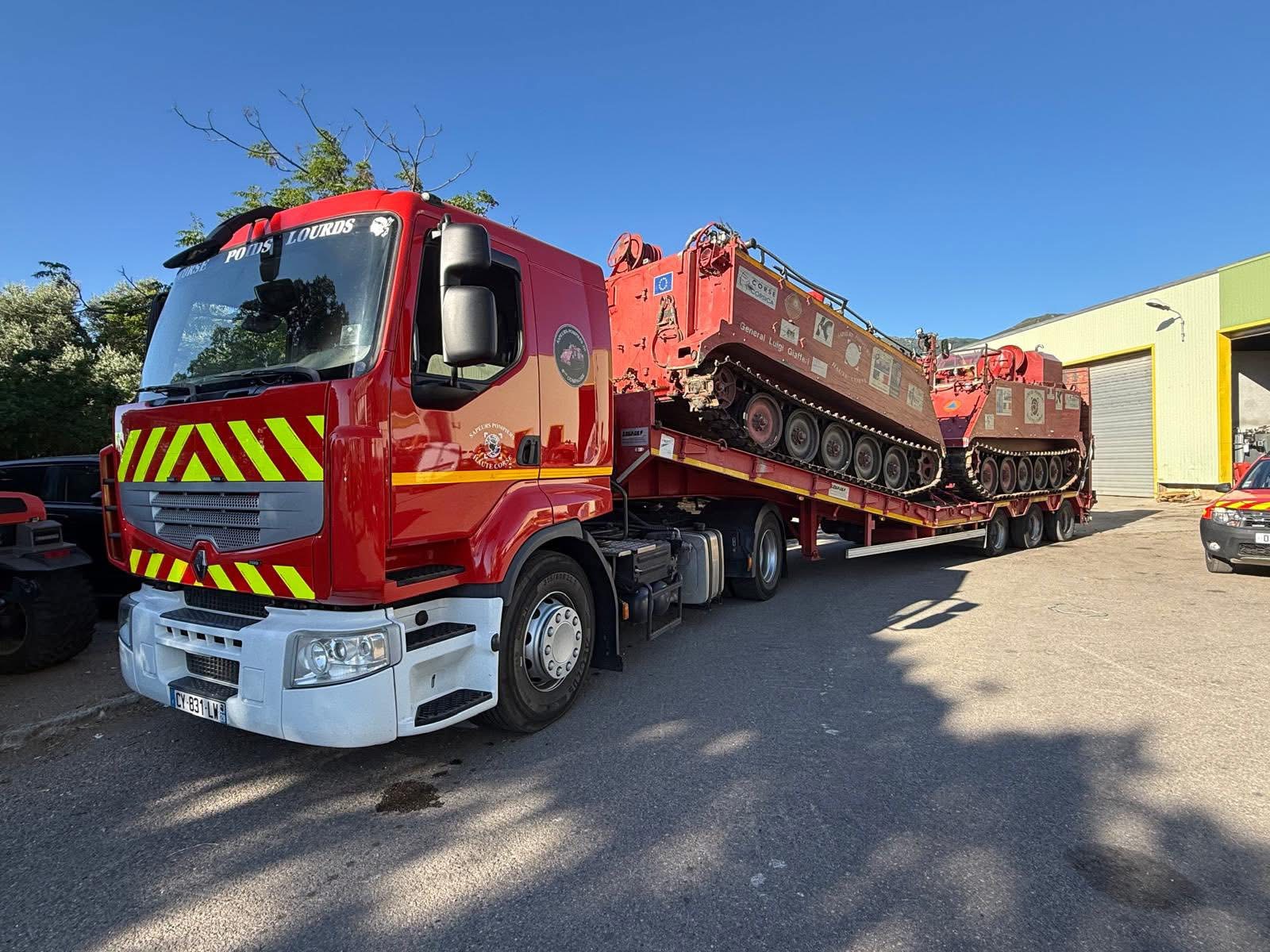 Photo Pompiers de Haute-Corse