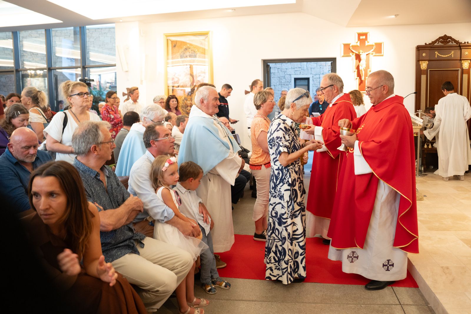 Le cardinal Bustillo a consacré la nouvelle église paroissiale de Porticcio