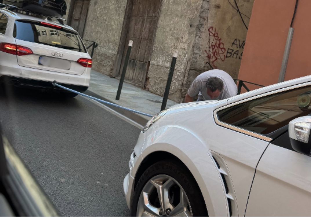 Panne et tractage sur Gaudin… (O.B.-C)