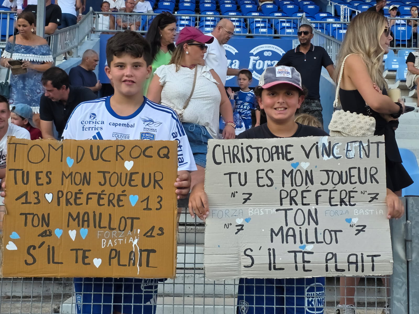 Furiani : l'avant-match Sporting- Pau en images