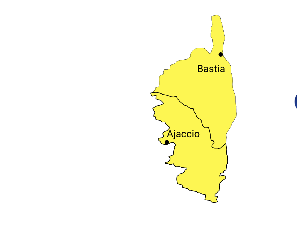 La Corse en vigilance jaune pour orages ce mardi