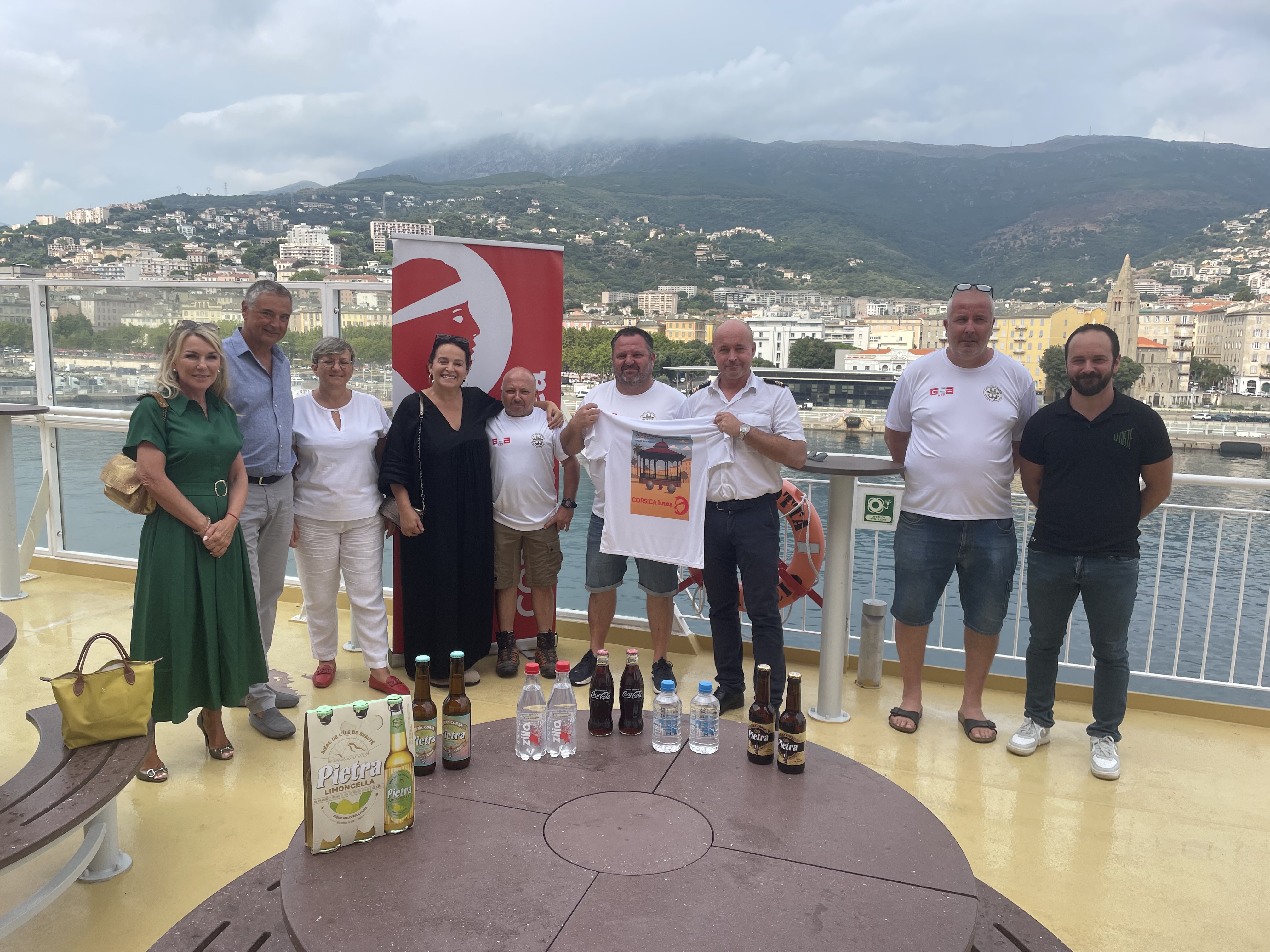 C'est sur A Galeotta de Corsica Linea qu'a été présentée la 9e édition de A Bucciata Bastiaccia