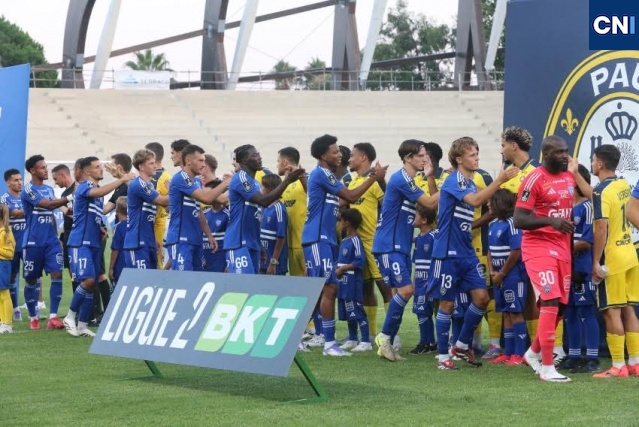 SC Bastia-Pau avant le… match (Photo Gérard Baldocchi)