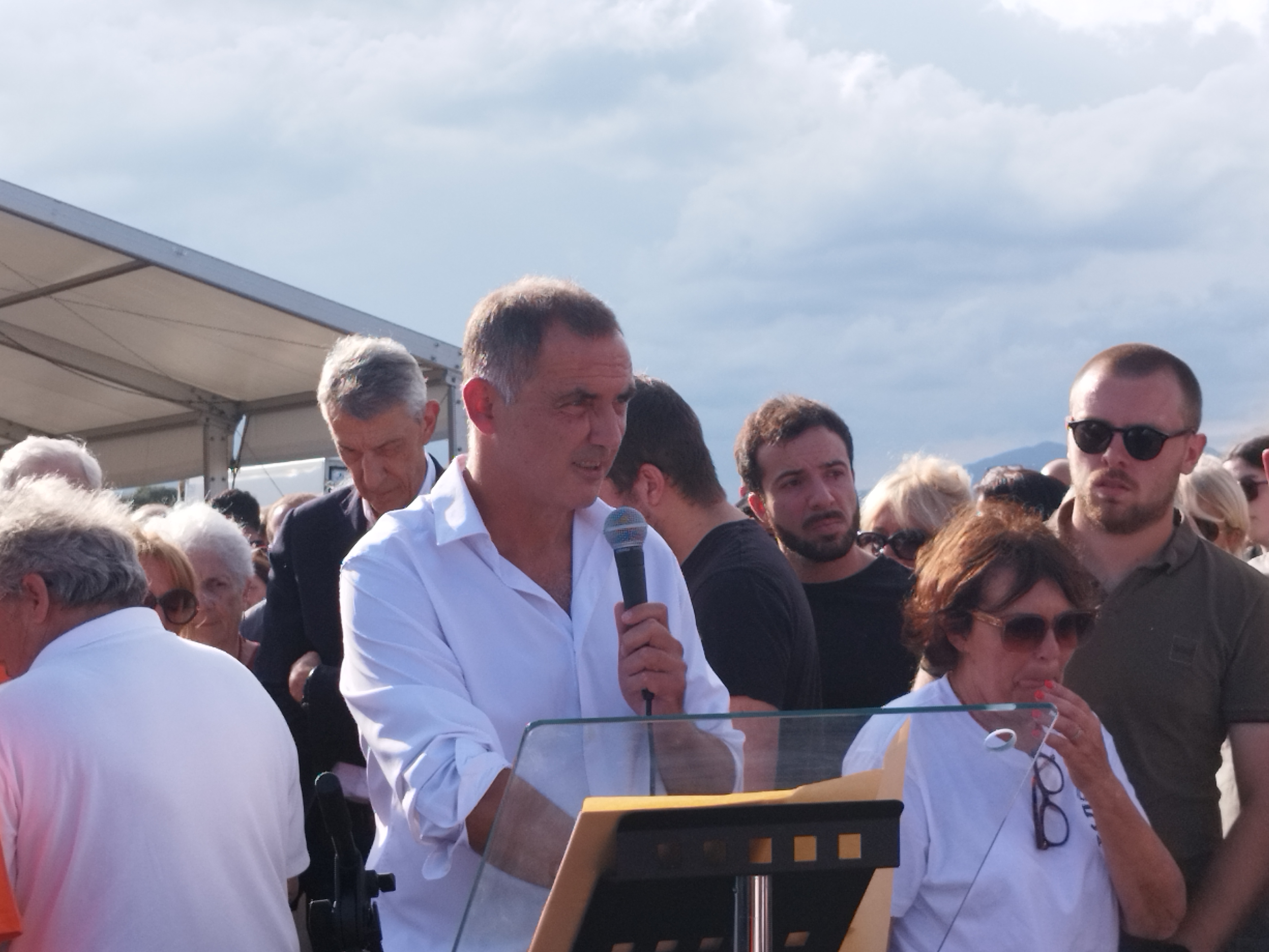 Gilles Simeoni a rappelé la réalité des événements d'Aleria, auxquels avait participé son père Edmond.