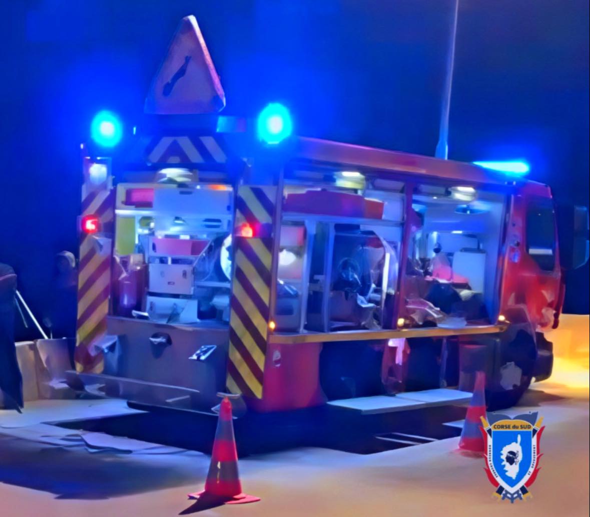 Piana : un motard grièvement blessé après une chute dans un ravin