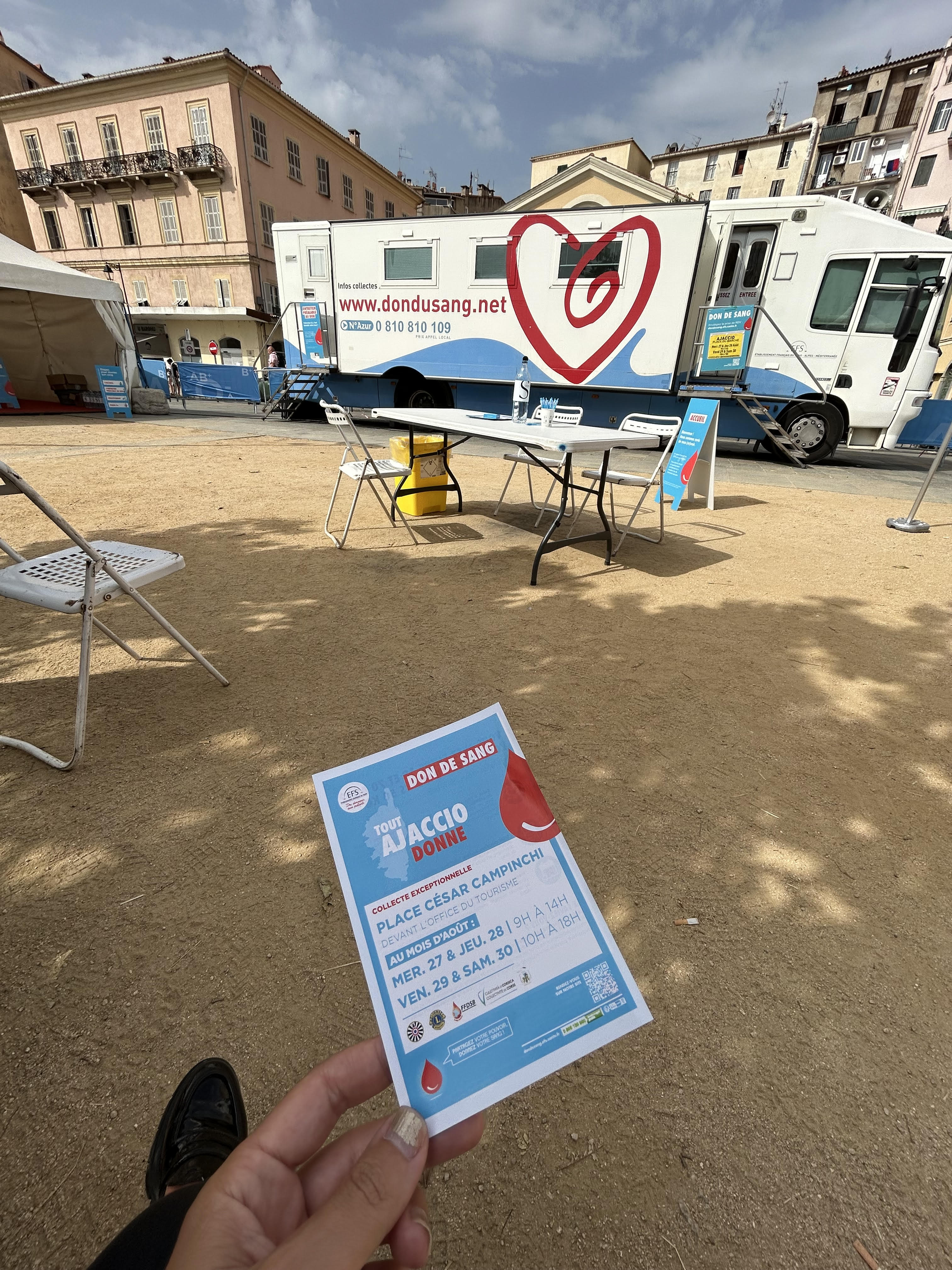 Samedi, le village sera animé par le groupe Fiumicanti