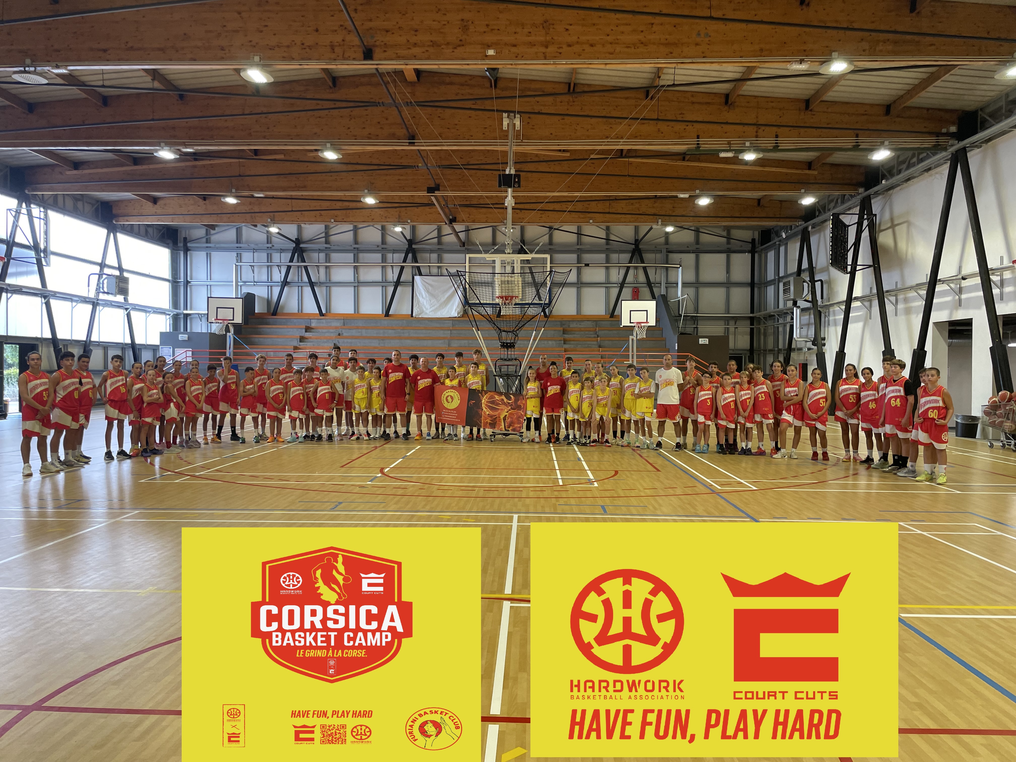 Un stage avec des entraineurs de haut niveau pour les jeunes basketeurs insulaires