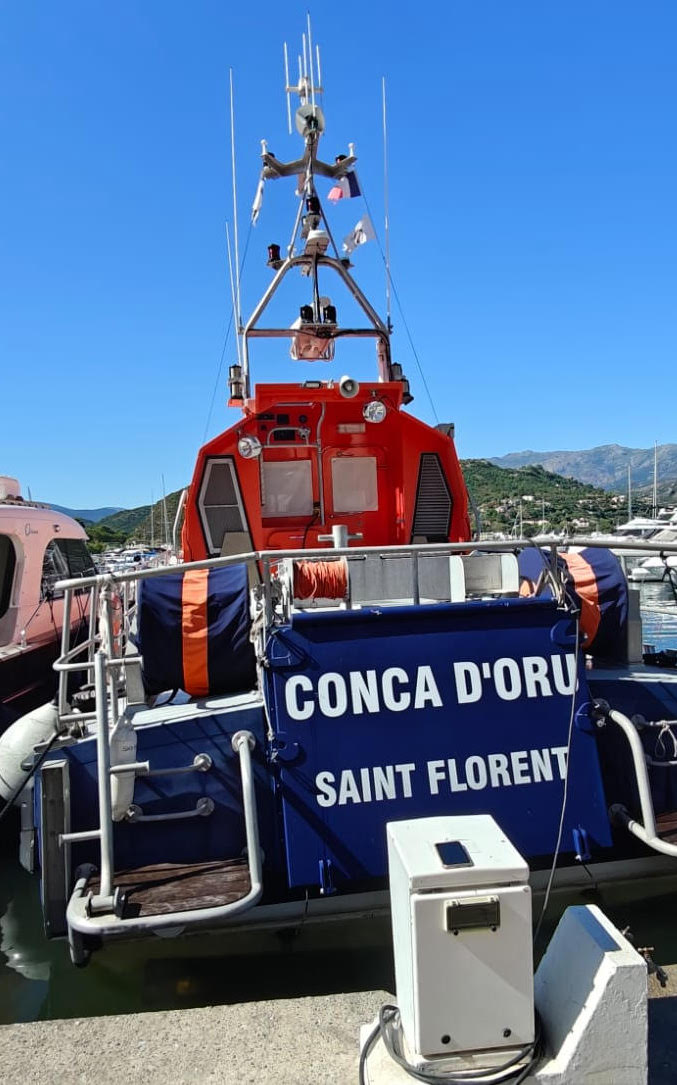  Onze plaisanciers secourus de nuit au large de Saleccia par la SNSM de Saint-Florent