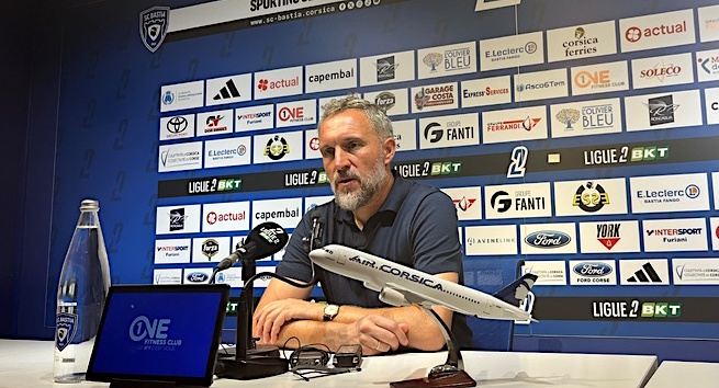 SC Bastia-Guingamp : Tavenot assume la responsabilité de la défaite avant un mois de septembre qui s’annonce compliqué avec trois déplacements à la suite