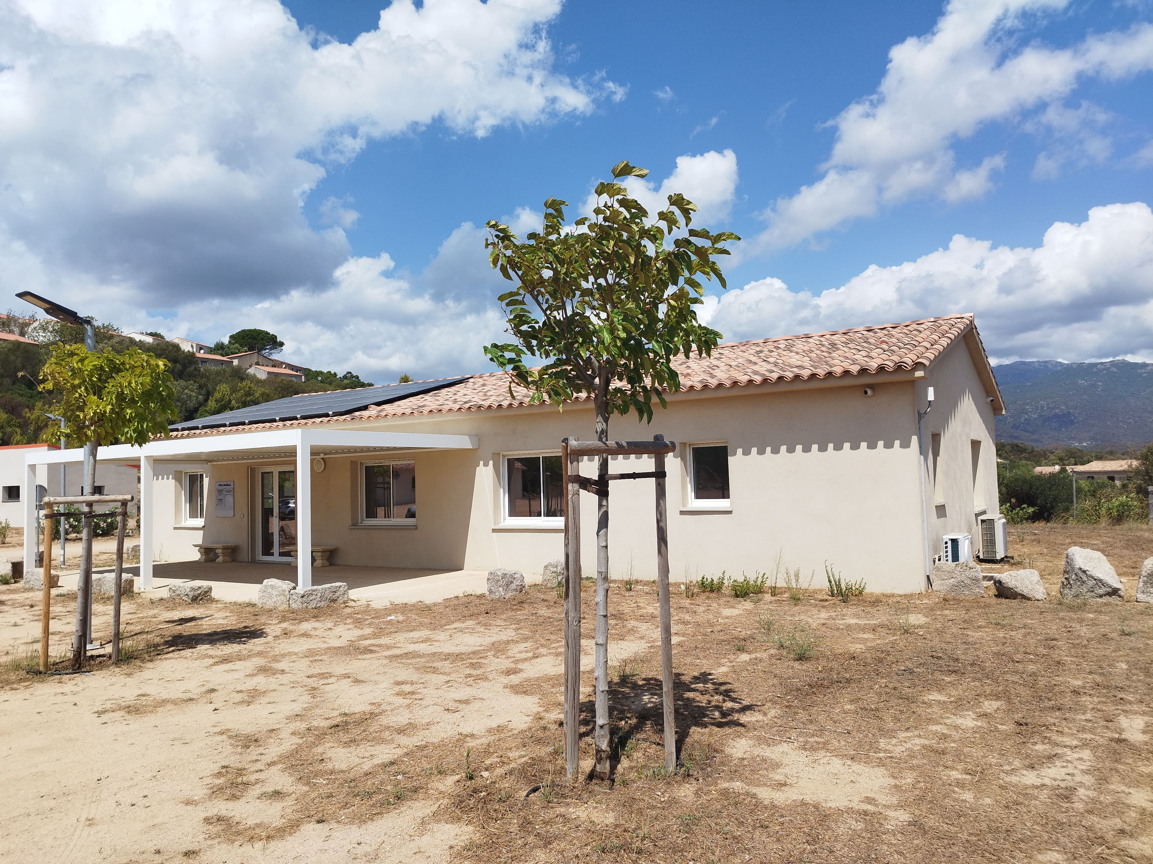 Dans sa configuration définitive, la maison médicale de Pianottoli accueillera deux médecins généralistes en équivalent temps plein.