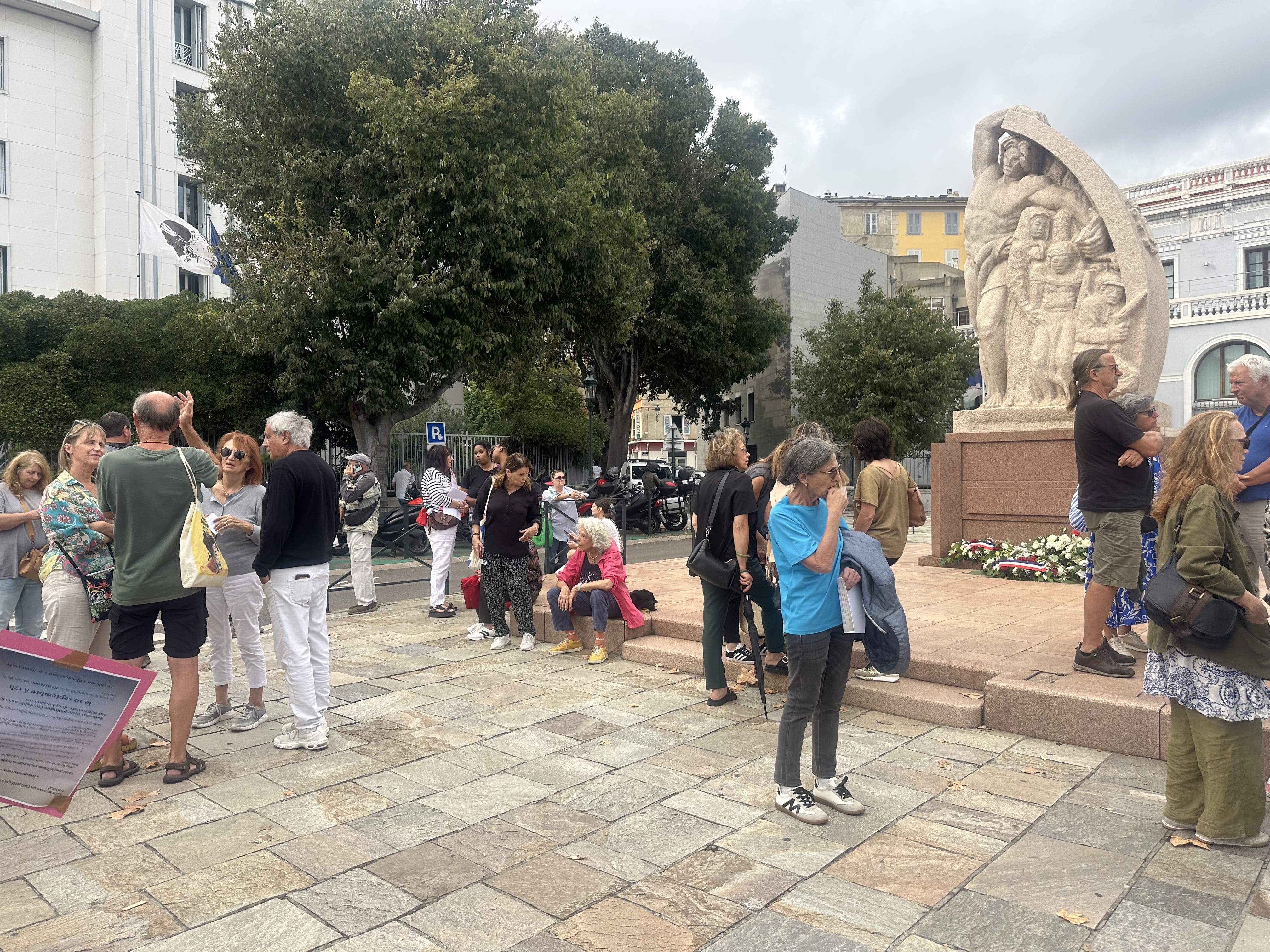 À Bastia, le mouvement “Bloquons tout” s’élève contre la précarité en Corse