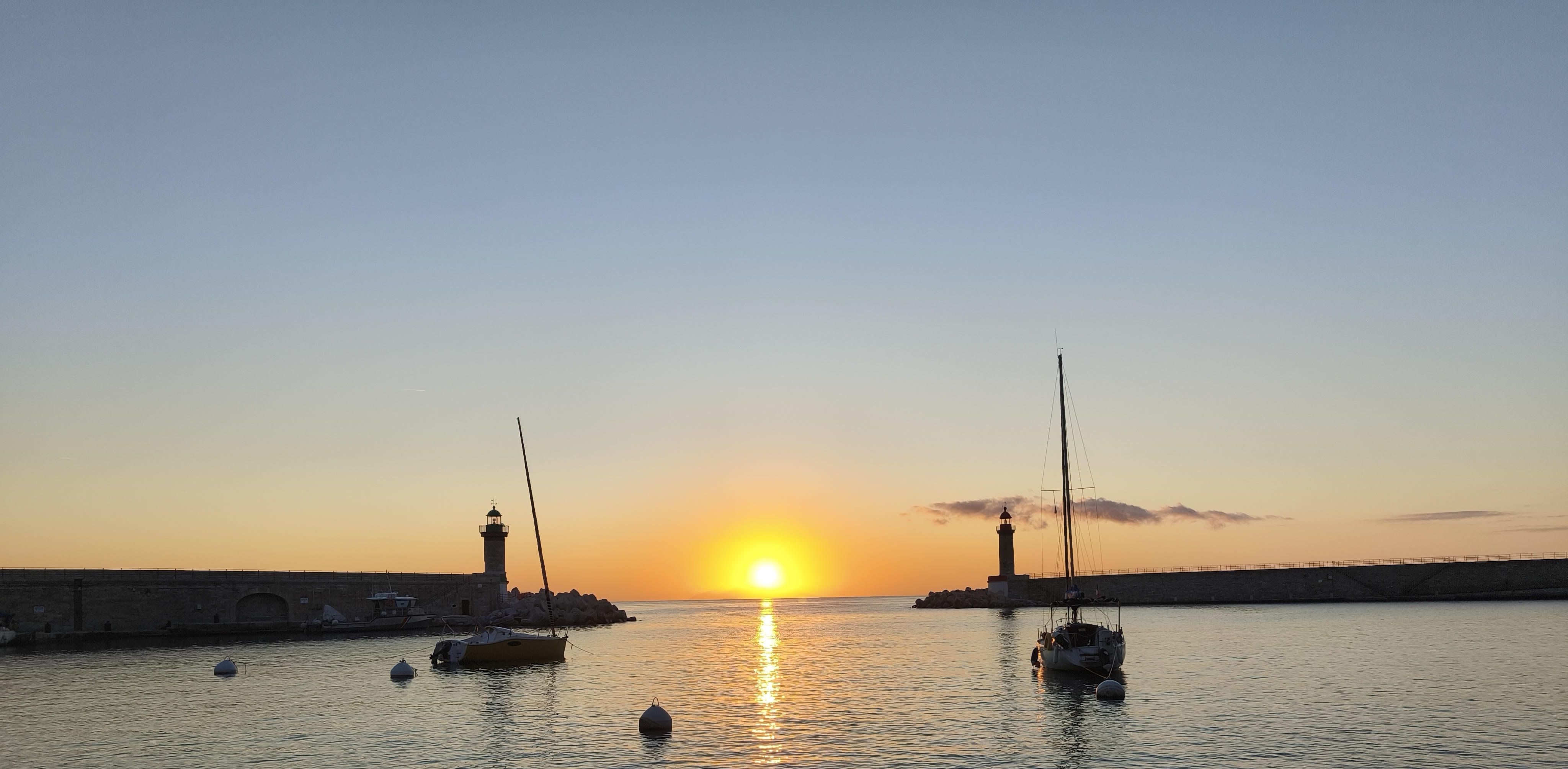 A màghjina : Quandu u sole s’intriccia cù u Vechju Portu di Bastia