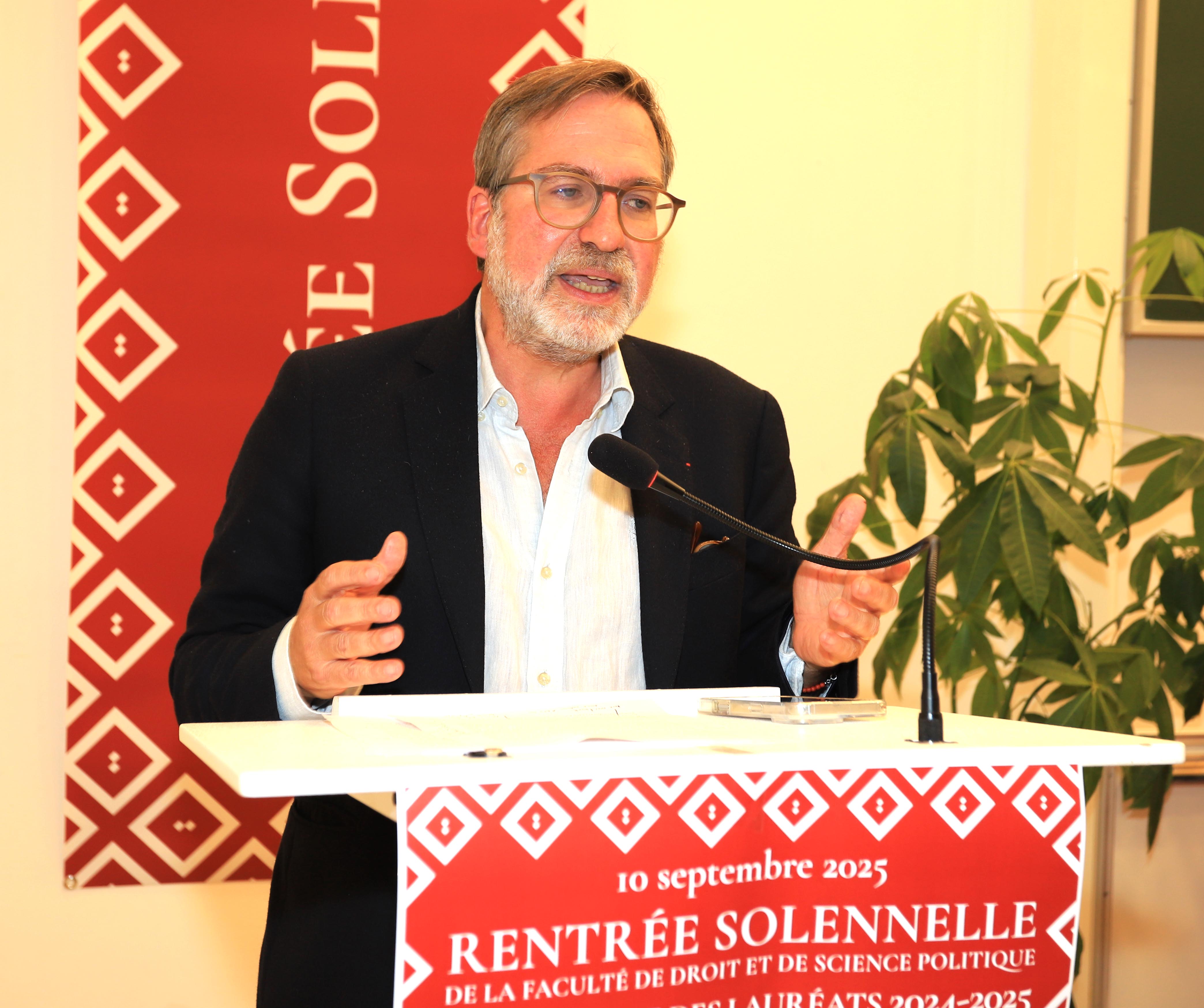 Corte - Rentrée solennelle à la Faculté de droit en présence de Me Patrice Spinosi