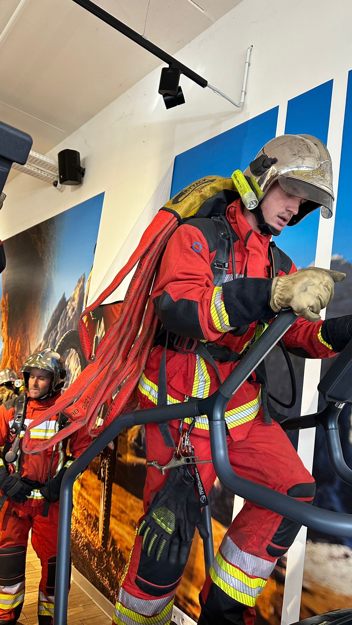 La caserne d'Ajaccio relève un défi sportif en mémoire des 343 pompiers morts dans les attentats du 11 septembre 2001 