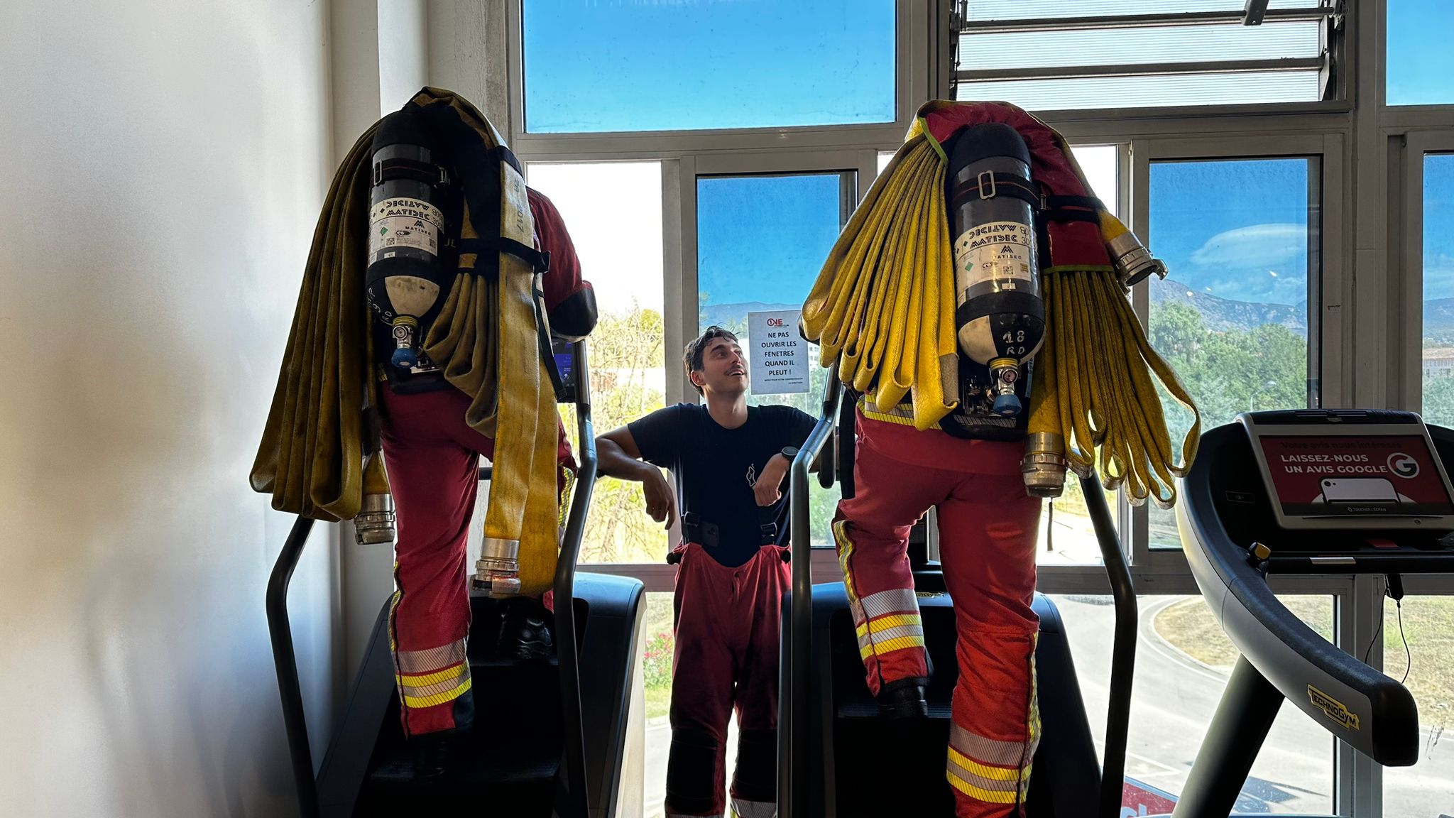 La caserne d'Ajaccio relève un défi sportif en mémoire des 343 pompiers morts dans les attentats du 11 septembre 2001 