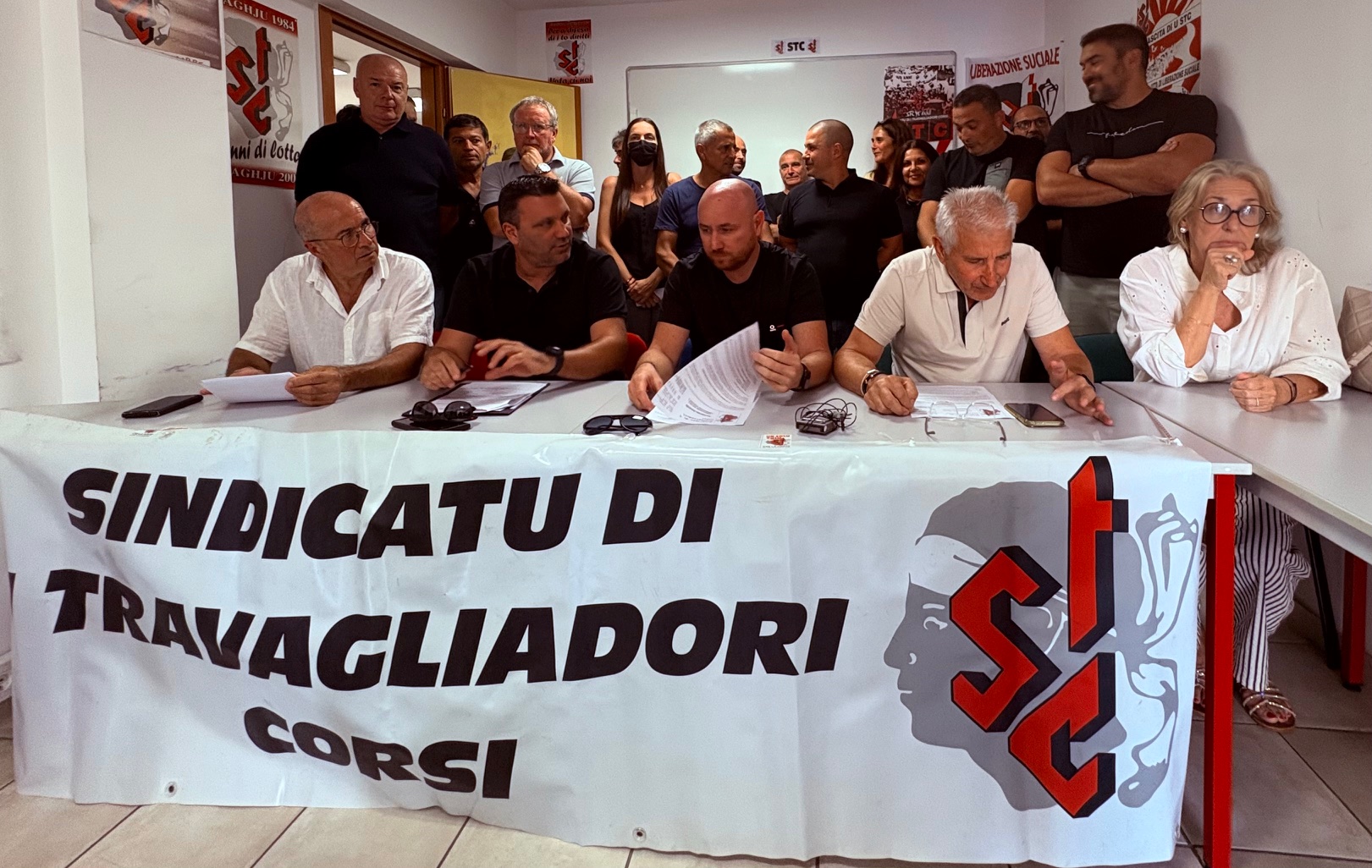 Le STC a fait sa rentrée sociale ce jeudi après-midi et appelle à la mobilisation le 18 septembre.