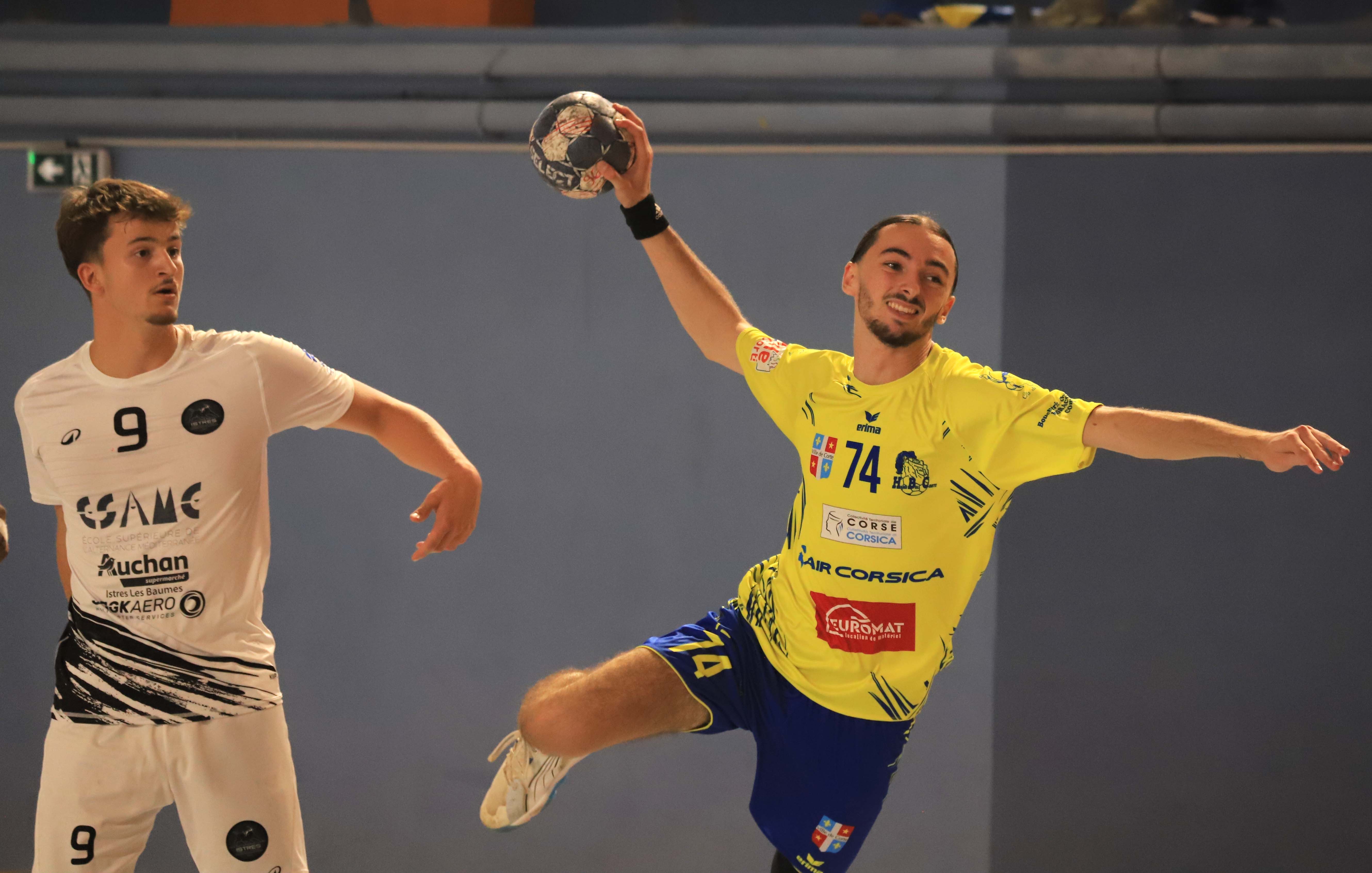 Handball N2 - Trop brouillon, Corte tombe face à Istres (29-32)