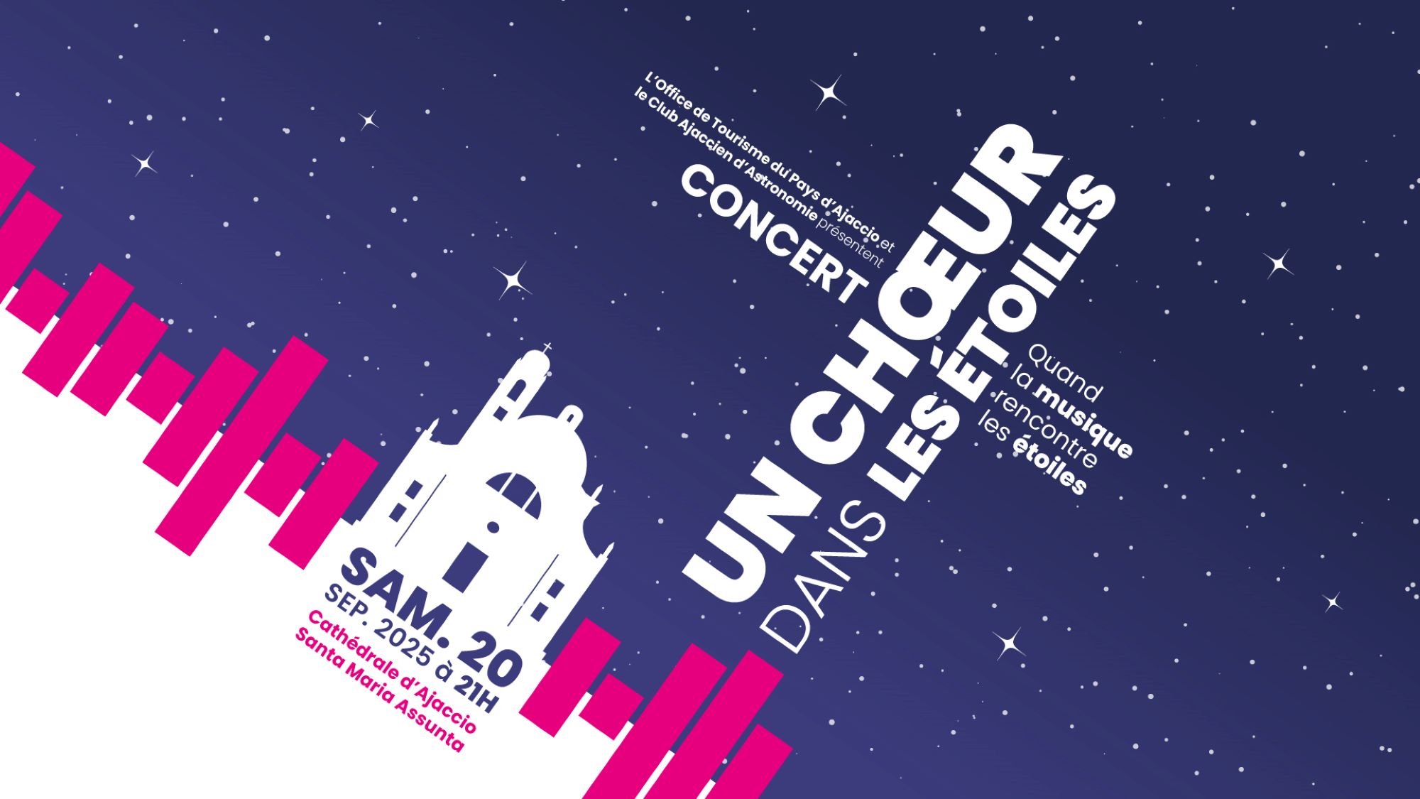 "Un chœur dans les étoiles", un concert unique en France à la cathédrale d'Ajaccio