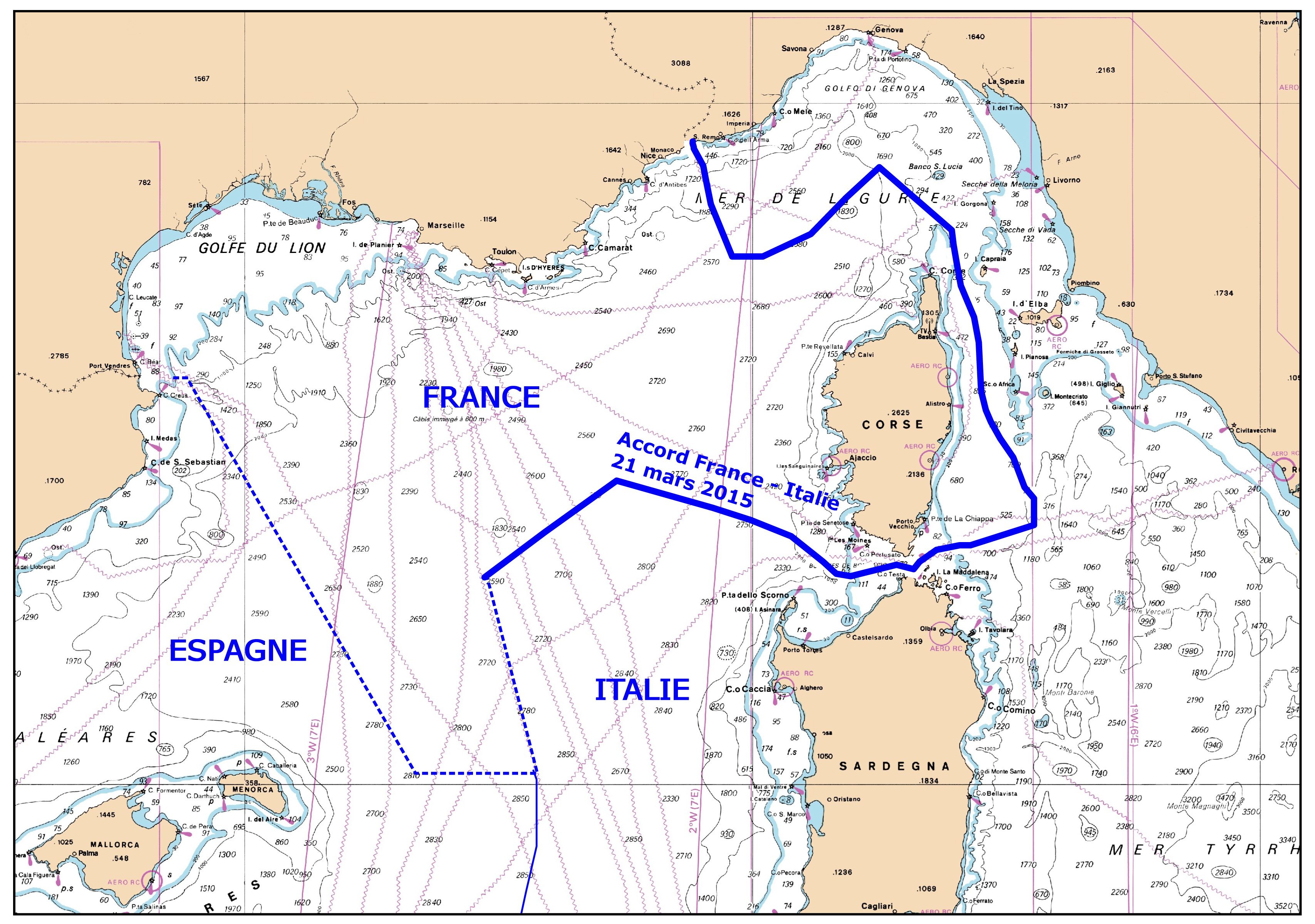  Le « mystère » des frontières maritimes franco-italiennes fait polémique en Italie